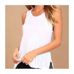 Project Social T White Tank Top